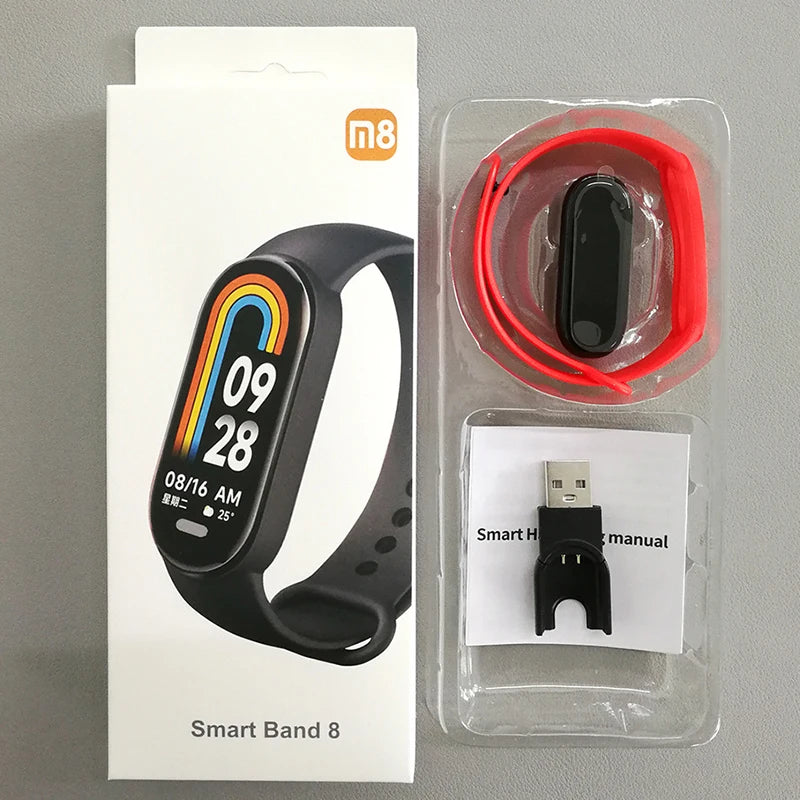 Fitness bracelet blood pressuremeter for xiaomi smart band8 activity bracelet fitness tracker bracelet smart bracelet mi band