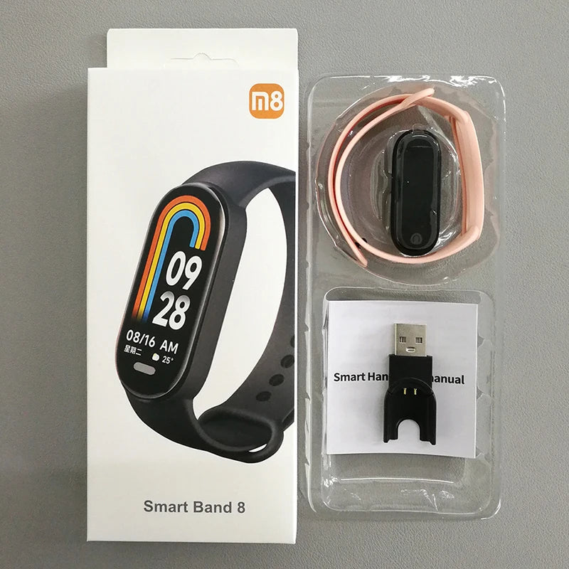 Fitness bracelet blood pressuremeter for xiaomi smart band8 activity bracelet fitness tracker bracelet smart bracelet mi band
