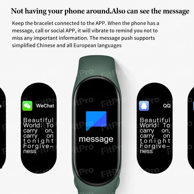 Fitness bracelet blood pressuremeter for xiaomi smart band8 activity bracelet fitness tracker bracelet smart bracelet mi band