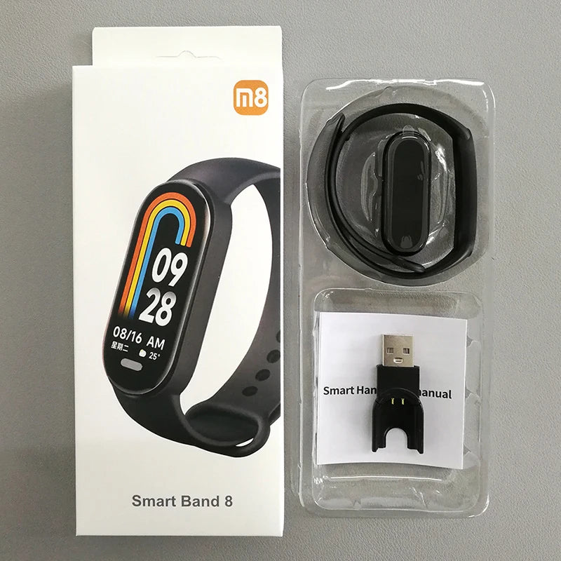 Fitness bracelet blood pressuremeter for xiaomi smart band8 activity bracelet fitness tracker bracelet smart bracelet mi band