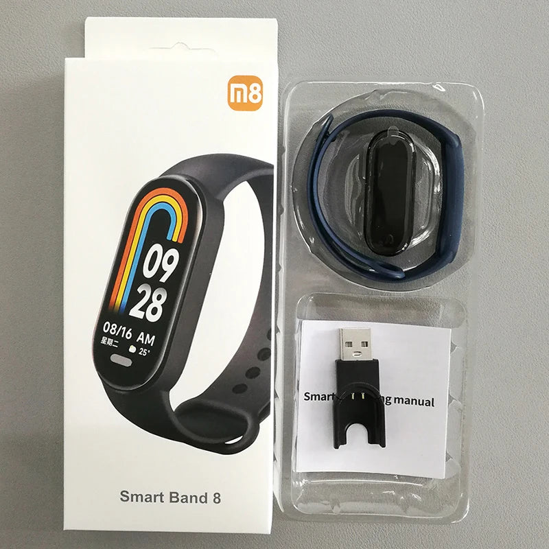 Fitness bracelet blood pressuremeter for xiaomi smart band8 activity bracelet fitness tracker bracelet smart bracelet mi band